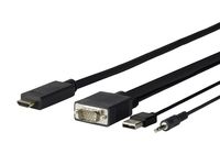 Vivolink Schwarz Pro Vga + Audio To Hdmi