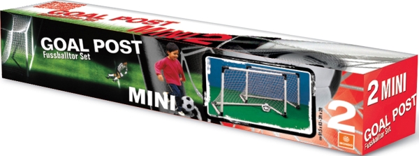 Mondo Spa Unisex Weiß Spiele Für Draußen 2Er-Set Mini-Fußballtor - Image 5