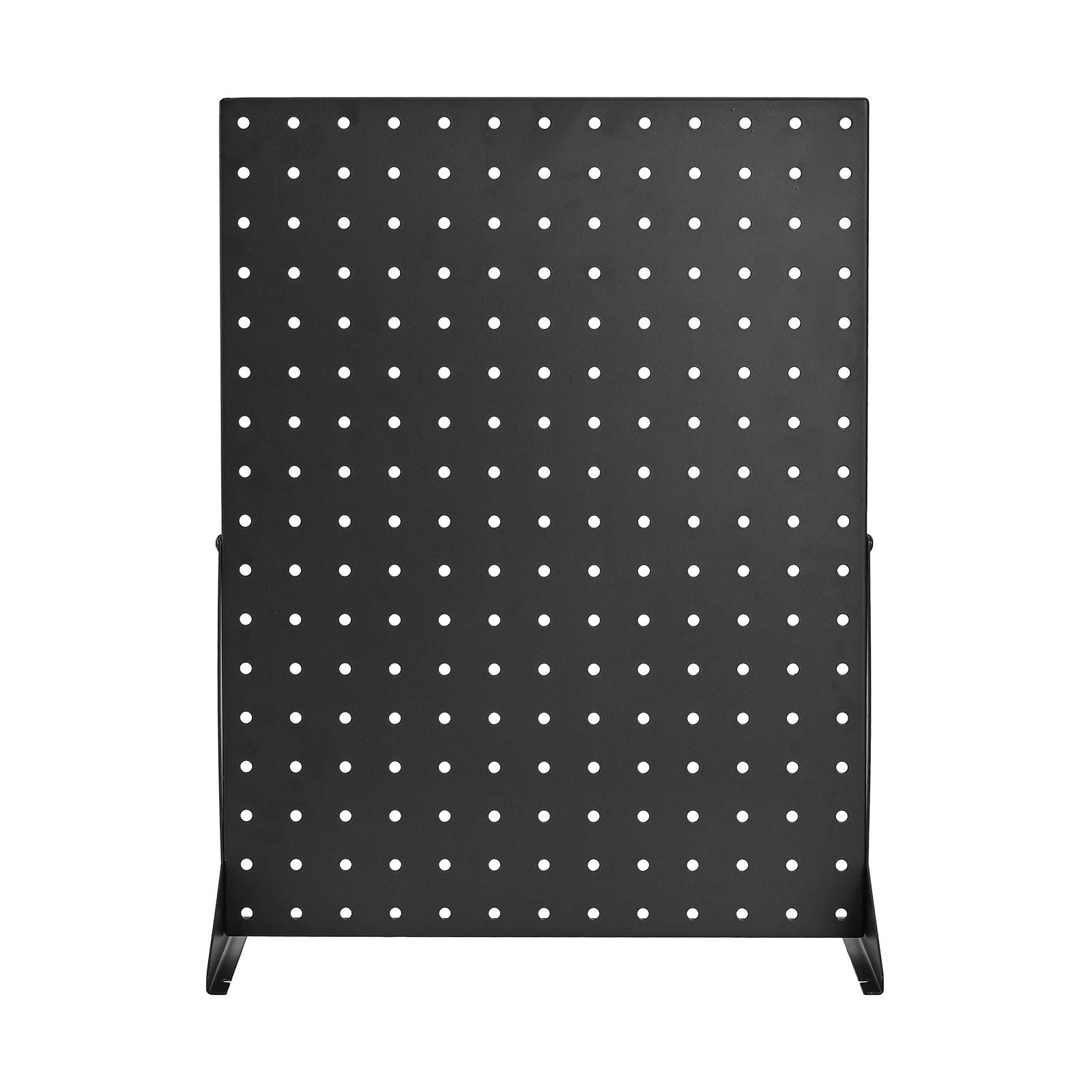 Présentoir de table à panneau perforé en acier laminé à froid, 43 x 33 cm, charge 5 kg, lot de 4