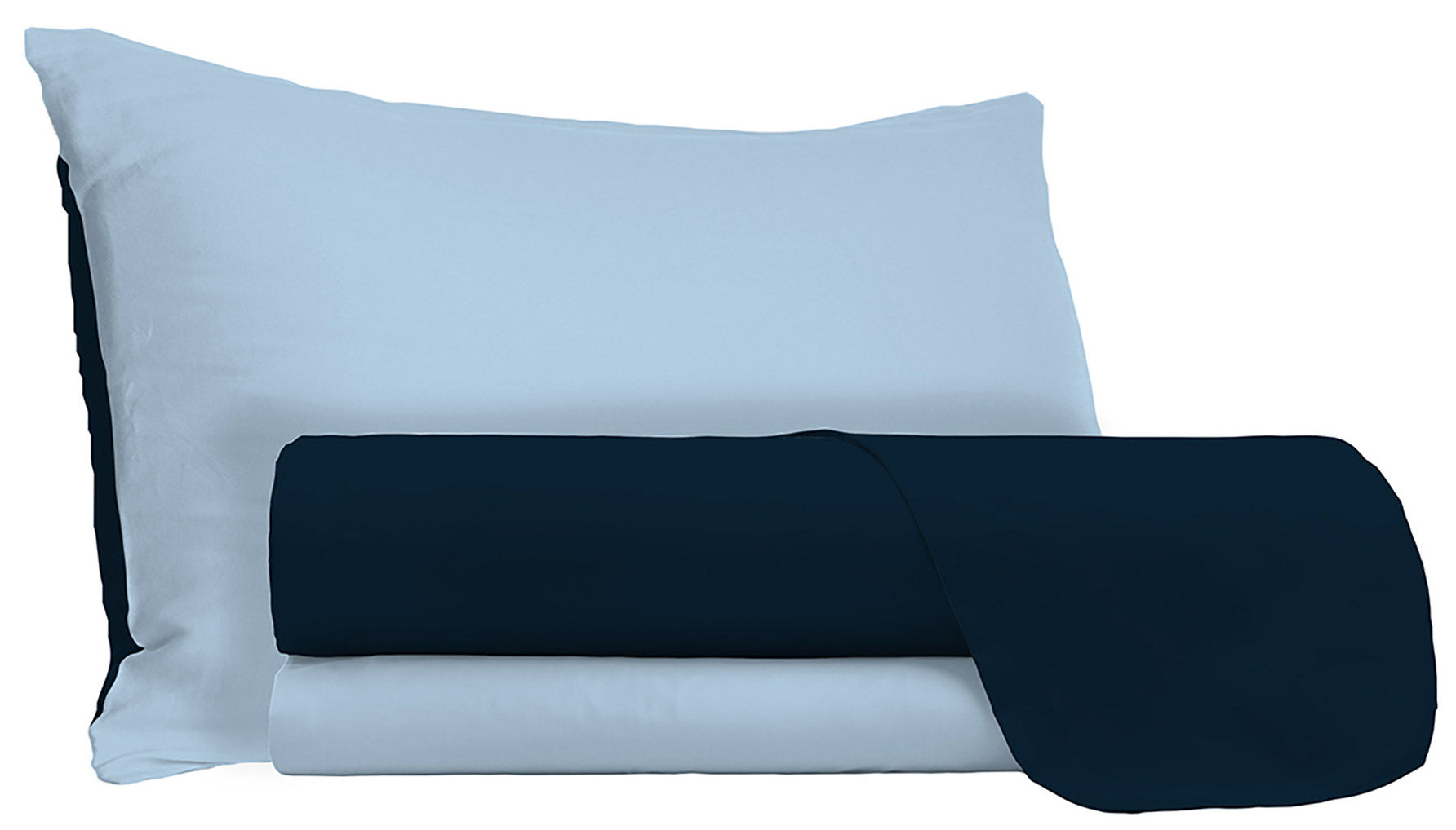 Giordanoshop Set Lenzuola Singolo Sopra Sotto E Federe Doubleface B...