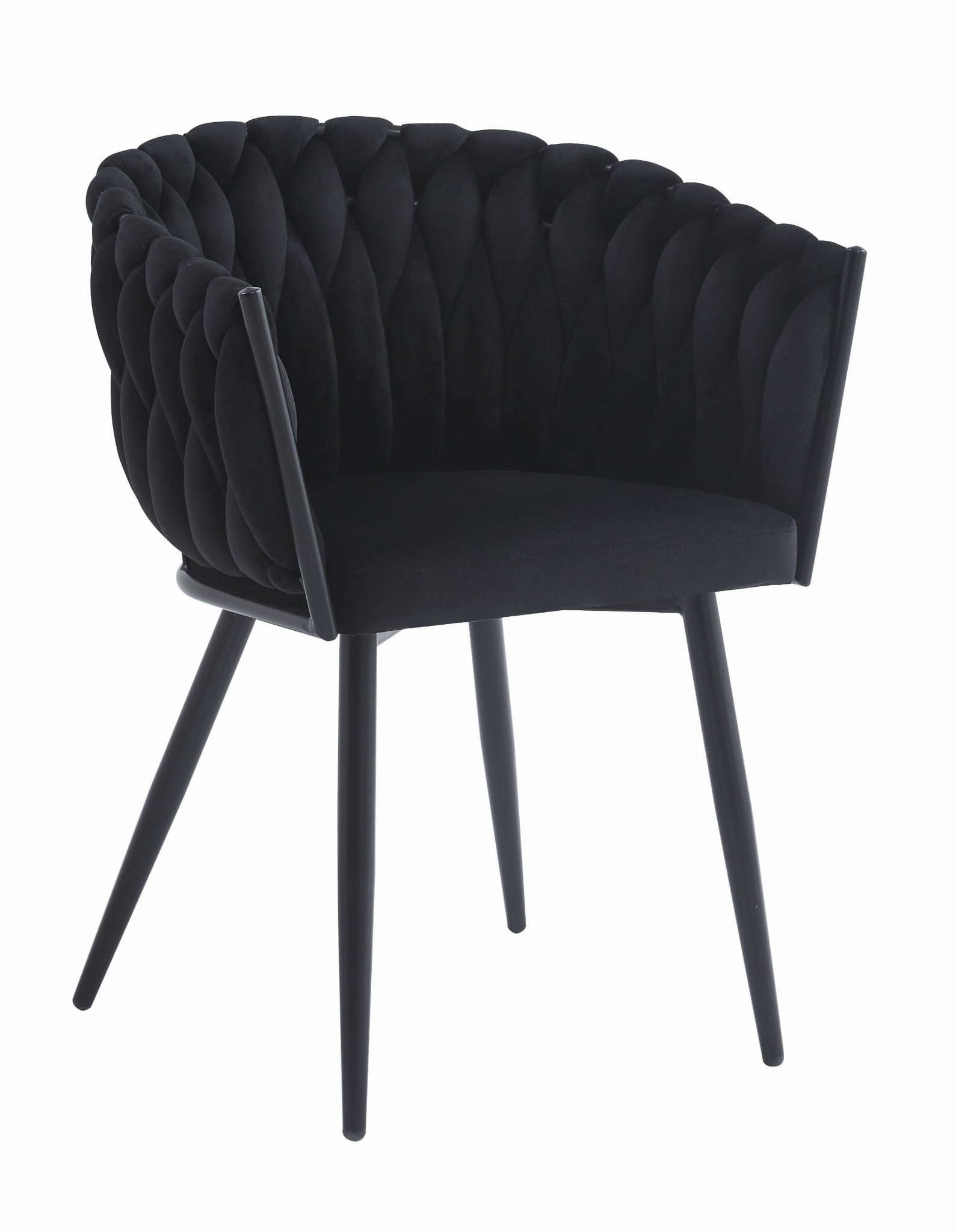 Fauteuil Orion - Velours Noir X 1
