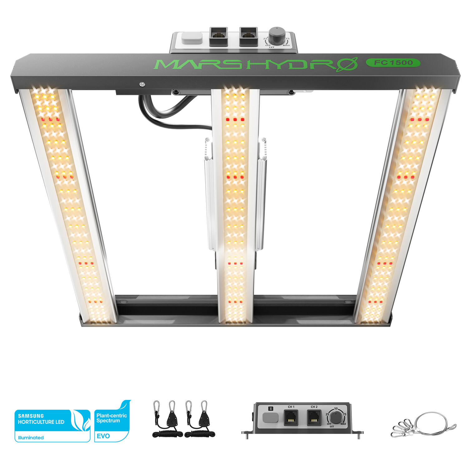 Fc 1500 Evo Lampe De Croissance Led Spectre Complet Samsung 301h Evo