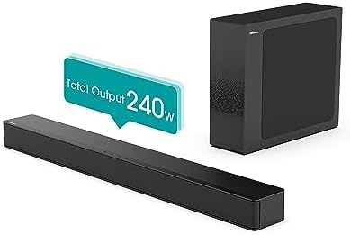 Hisense HS2100 - Soundbar - 240W - Kabelloser Subwoofer - Schwarz - Image 10