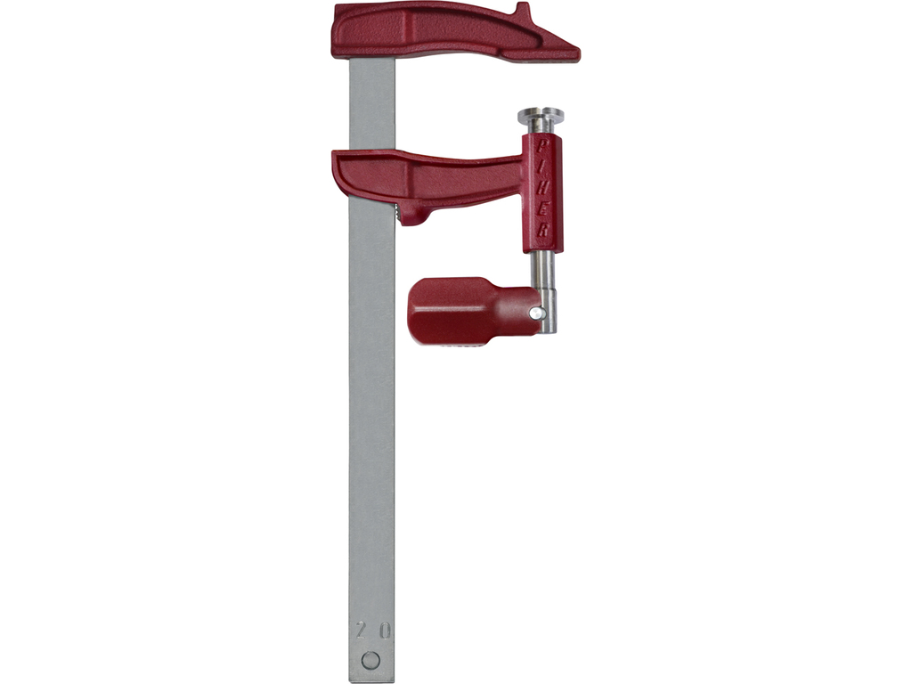 Piher Maxipress Schraubzwinge M - Stange 18X7mm Ausladung 7 Cm - L 30 Cm - 01630