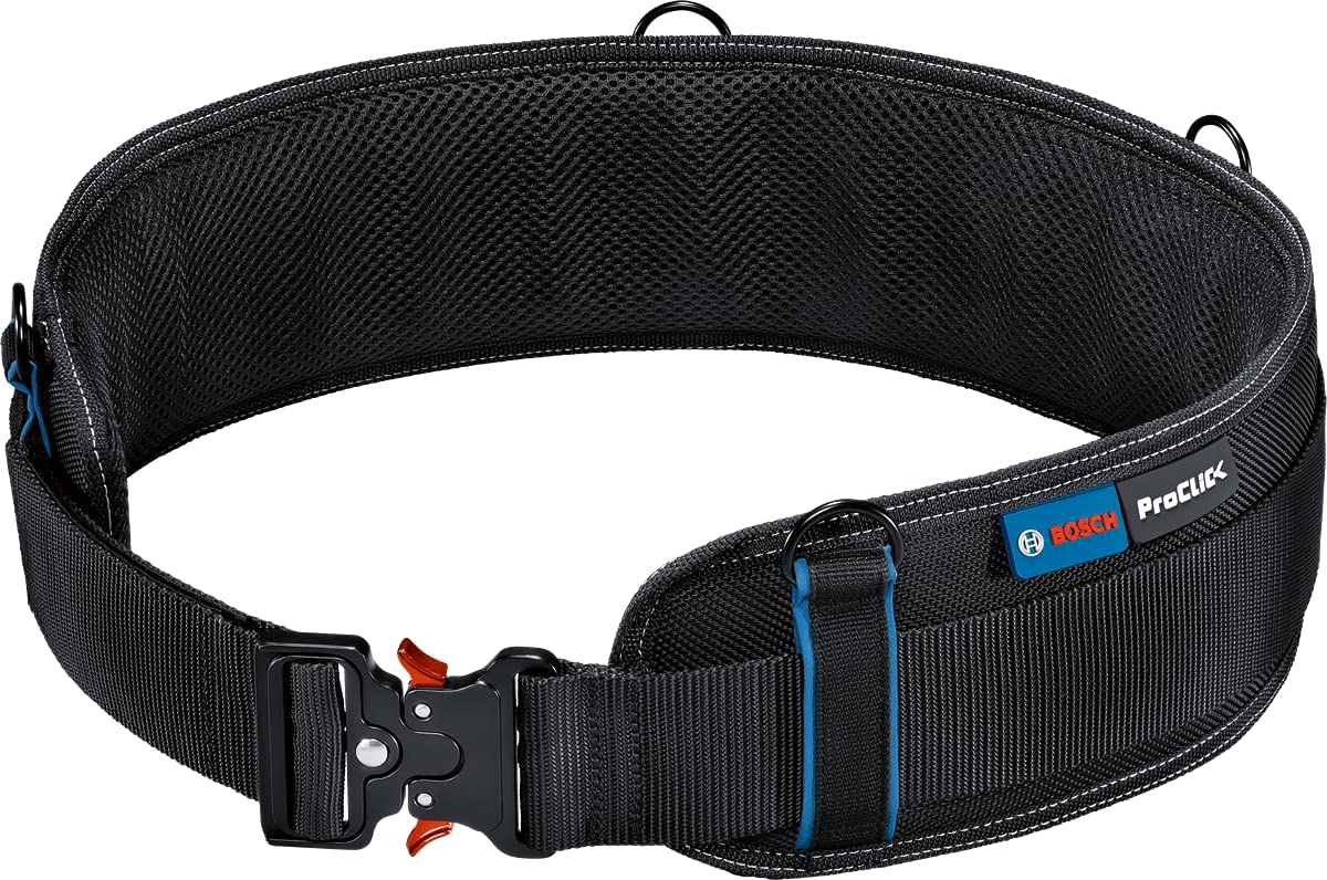Bosch Werkzeugtragegurt - Professional - 93 Proclick - Größe S-M - Ergonomischer Komfort - Einfache Befestigung 4059952601847 - Image 2