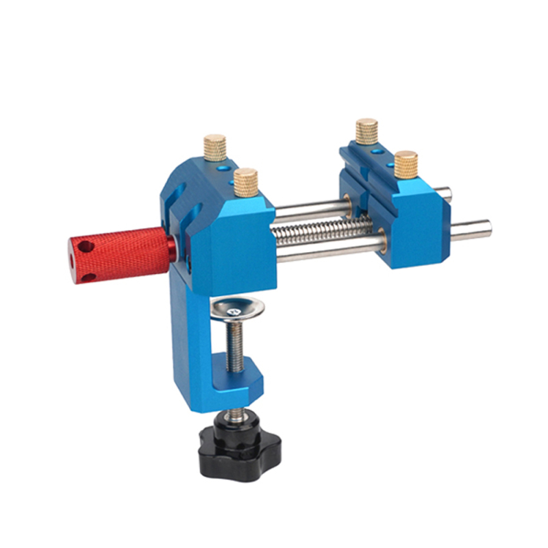 Mini-serre-joint de table en alliage d'aluminium et acier inoxydable, mâchoires 80 mm, ouverture 45 mm, 1 pièce