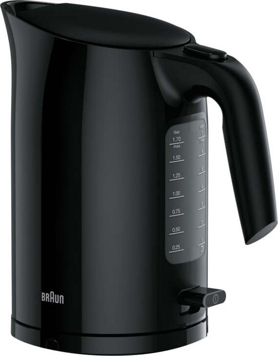 Braun Braun/Schwarz Wk 3110 Bk Wasserkocher 1,7 L 3000 W - Bild 4