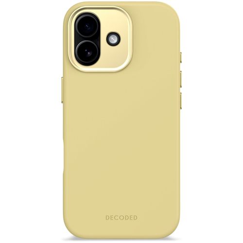 Decoded Silicone Backcover Apple iPhone 17 Yuma Yellow (Apple iPhone 17), Smartphone Hülle, Gelb - Bild 3