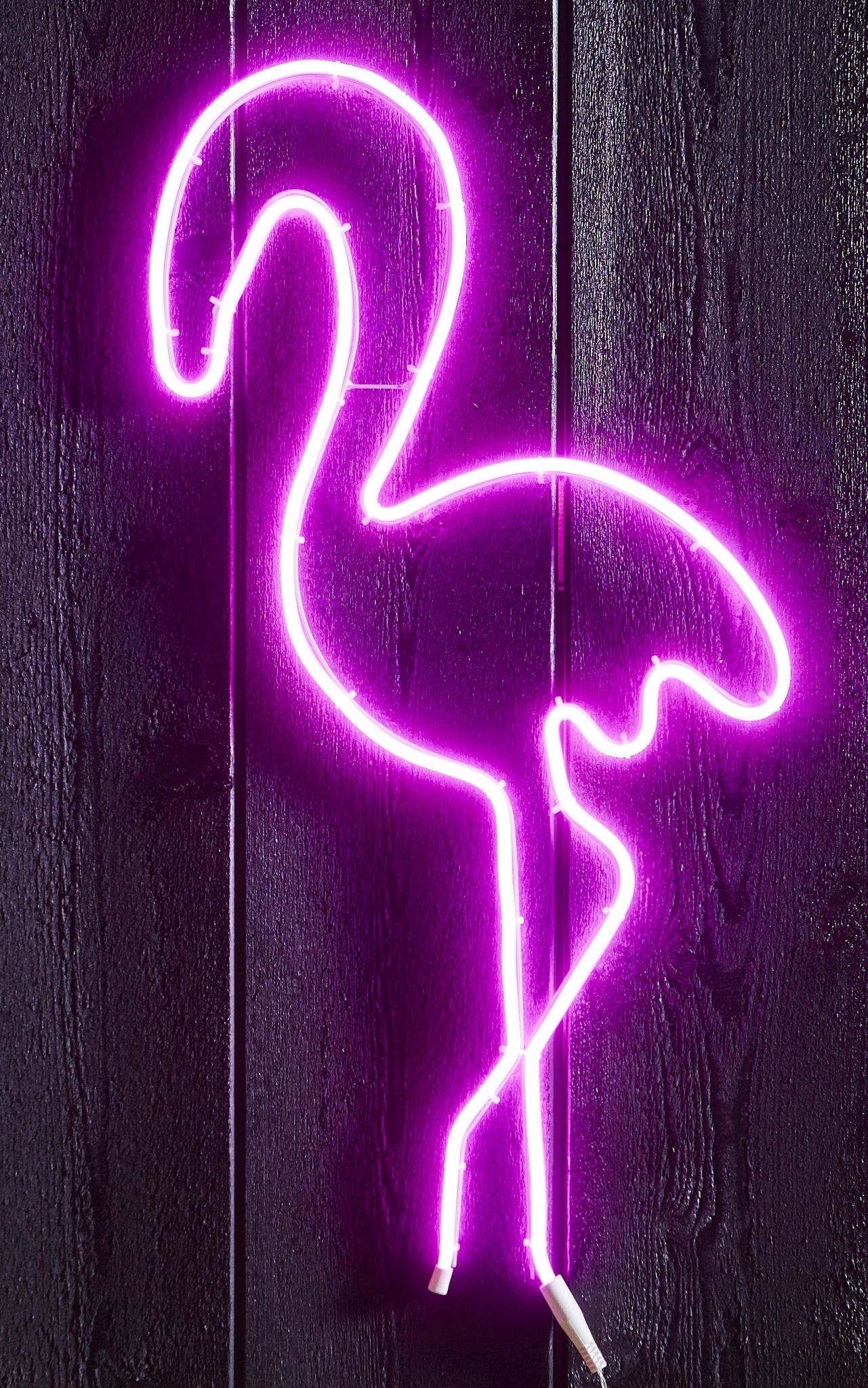 Star Trading Rosa Best Season Led-Silhouette 'Flatneon', 230 Led, Flamingo