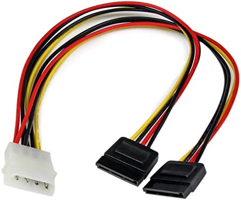 StarTech SATA Y-Stromkabel - Splitter (30 cm, SATA), Interne Kabel (PC) - Image 2