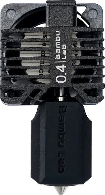 Bambu Lab X1c Complete Hotend Assembly With Hardened Steel Nozzle 0,4 Mm - Bild 4