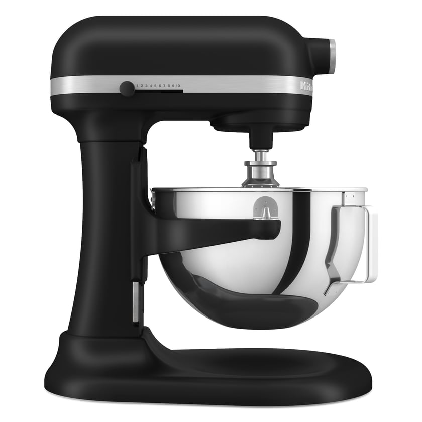 KitchenAid HEAVY DUTY - KÜCHENMASCHINE MIT SCHÜSSELHEBER 5,2 L - MATT SCHWARZ 5KSM55SXXEBM - Bild 4