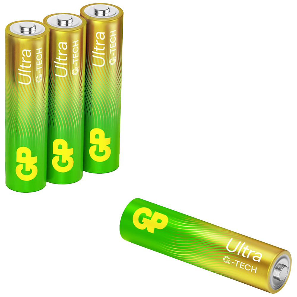 GP Batterien ULTRA Alkali-Mangan Micro AAA 1,5V 4 St. - Bild 5