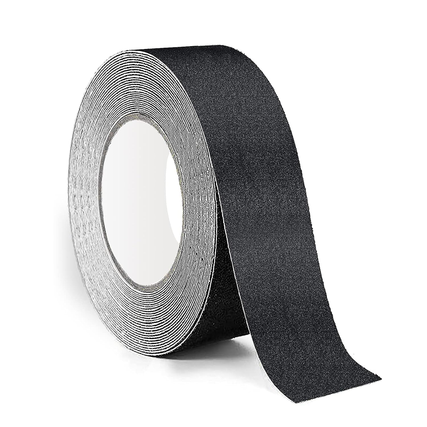 Ruban antidérapant adhésif en PVC pour escaliers et marches, 2,5 cm x 20 m, noir
