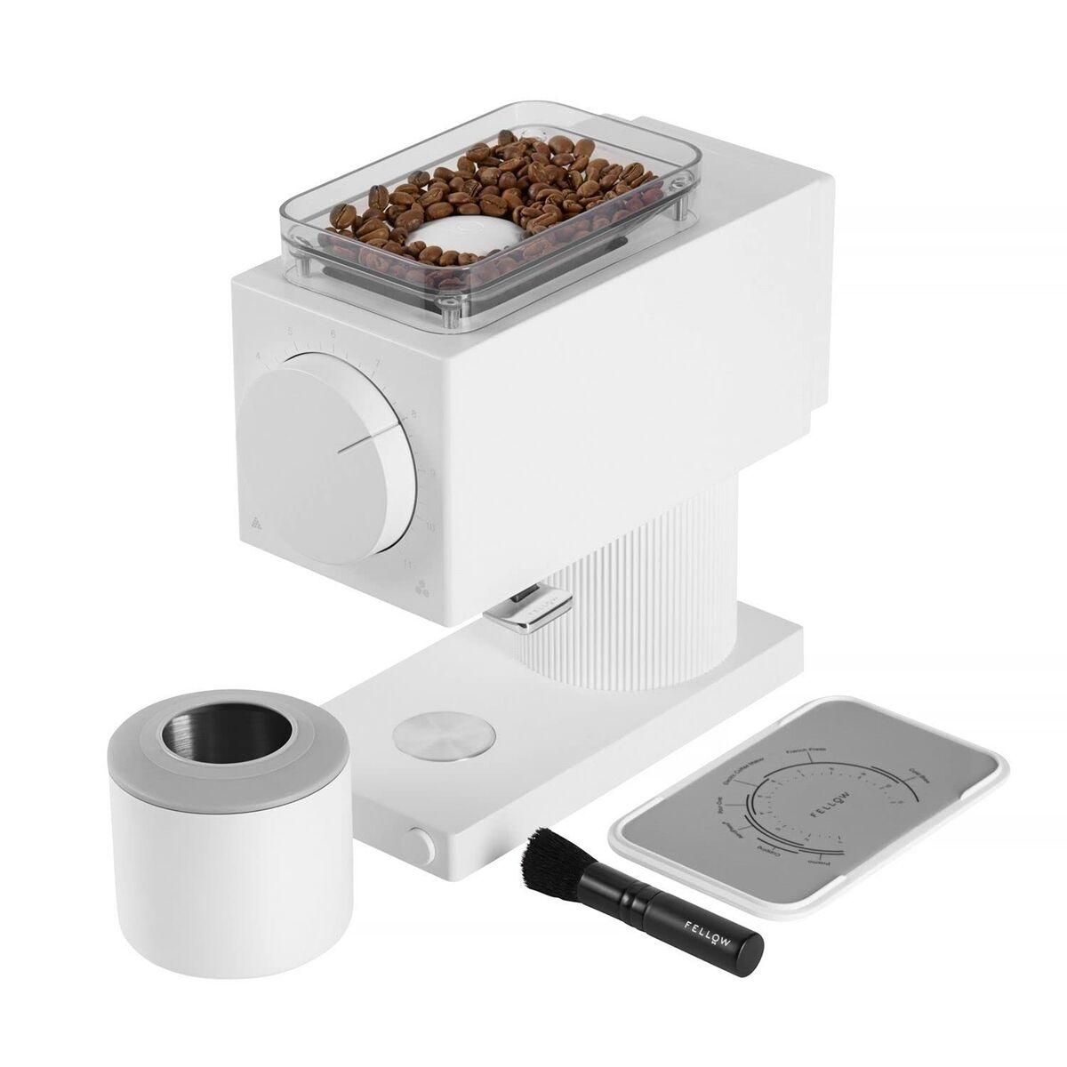 Fellow Ode Kaffeemühle Weiß Kompakt Und Leistungsstark