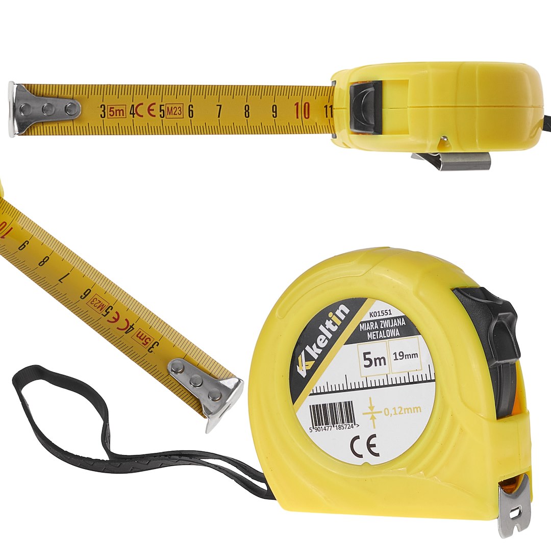 Import Metallmaßband 5 M X 19 Mm X 0, 12 Mm (120)