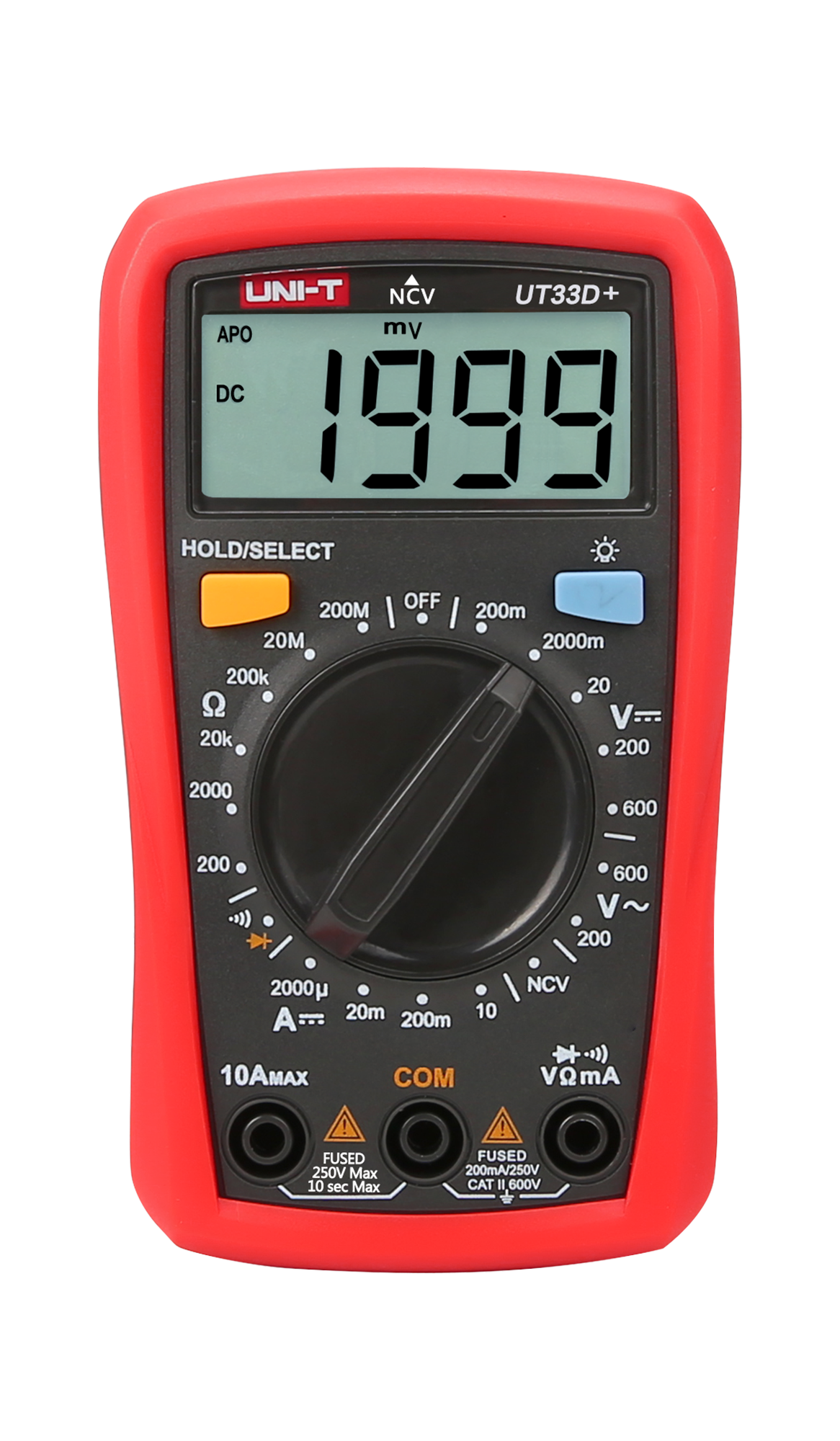 Uni-T , Multimeter, Universalmultimeter Ut33d (Hand-Multimeter) - Bild 2