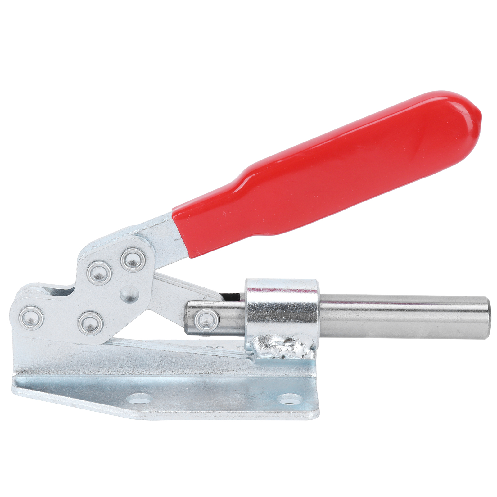 Serre-joint à ouverture rapide par pression, fer haute dureté, force de serrage 180 kg, 13 x 8,5 cm, 1 kit de vis