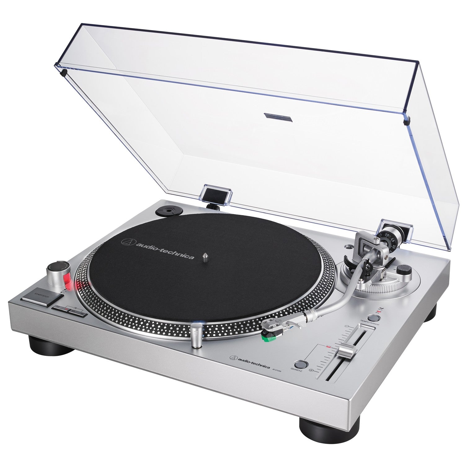 Audio-Technica AT-LP120X, Plattenspieler mit Direktantrieb, Manuell, Silber, Aluminium, 33 1/3,45,78 RPM, 33,45,78 RPM - Image 5