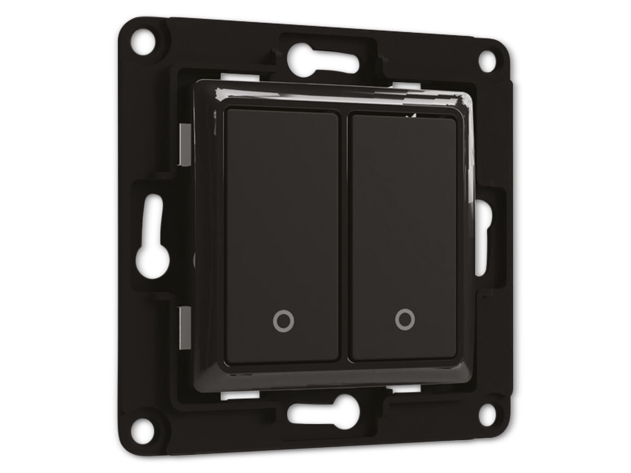 Shelly Wall Switch 2 Wandtaster 2-Fach Schwarz Shelly_ws_2_s - Bild 7