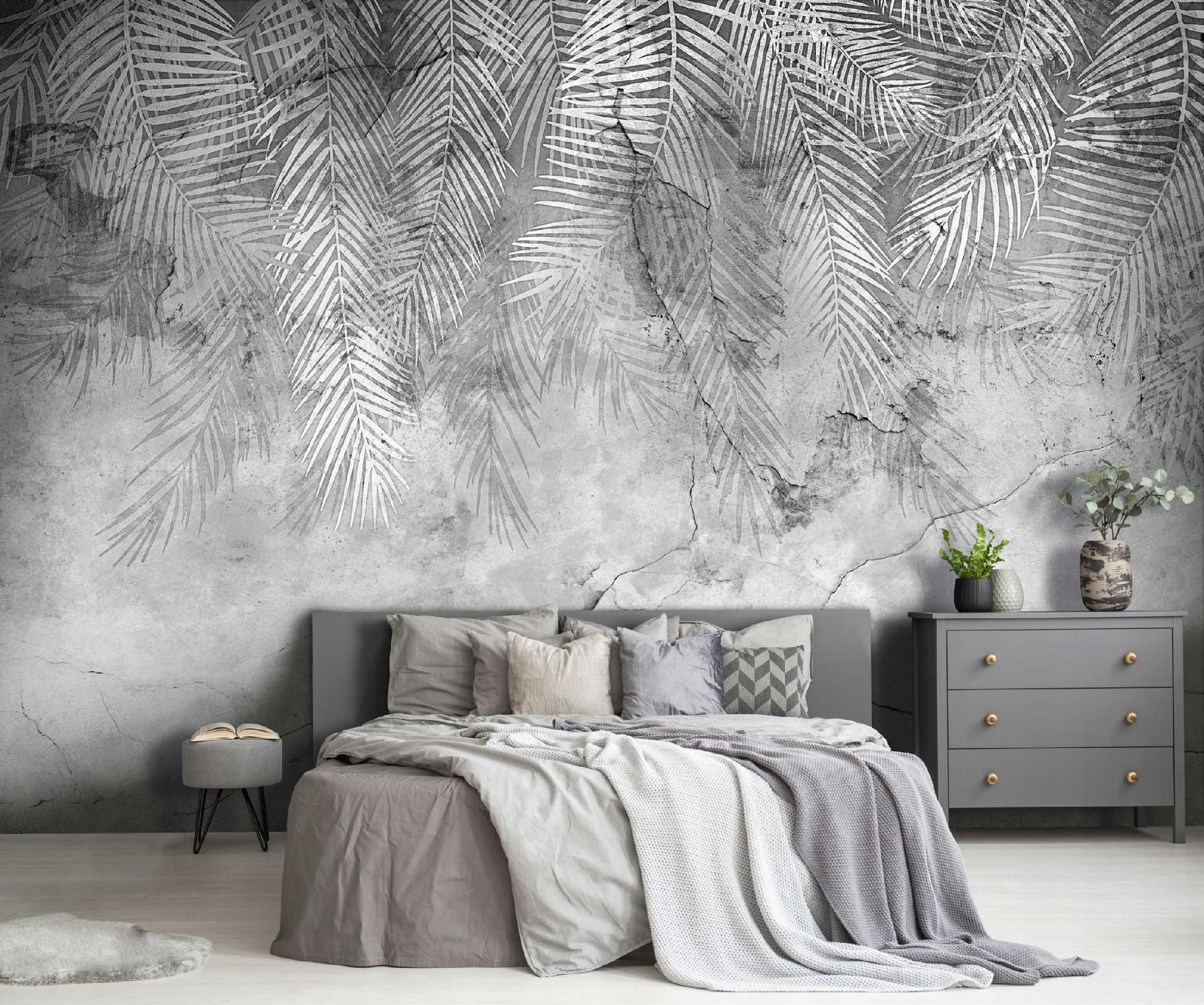 Wallarena Vlies Fototapete Blätter 350x250 Cm, Tapeten, Für Wohn Und Schlafzimmer, Vliestapete Wandtapete Tapete 3d Effekt- Inkl. Kleister - Tropisch