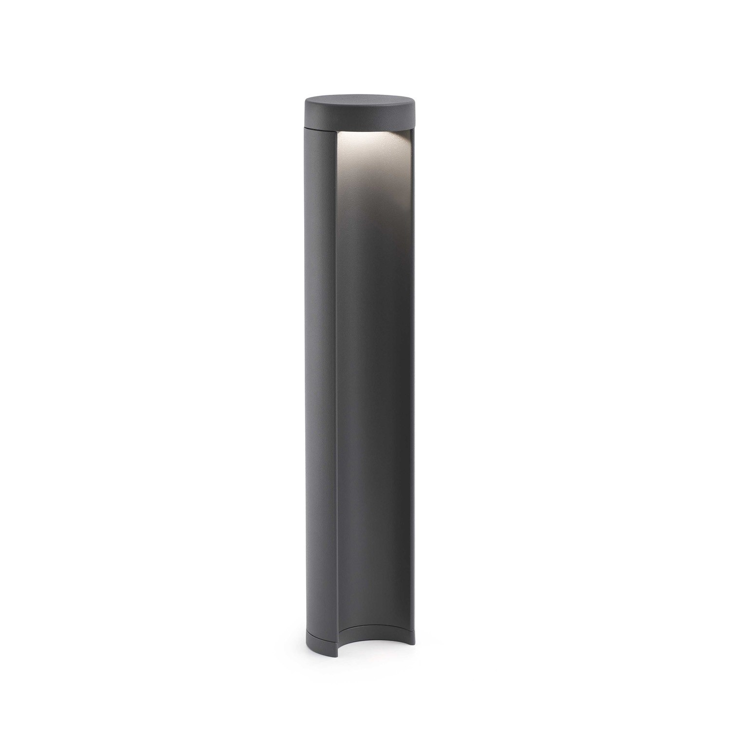 LED Pollerleuchte CHANDRA, 7W, 3000K, IP54, dunkelgrau - Bild 2