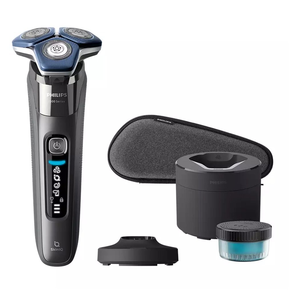 Philips Rasierer Serie 7000 S7887/55 Elektrischer Nass- und Trockenrasierer Chrome SteelPrecision - Bild 7