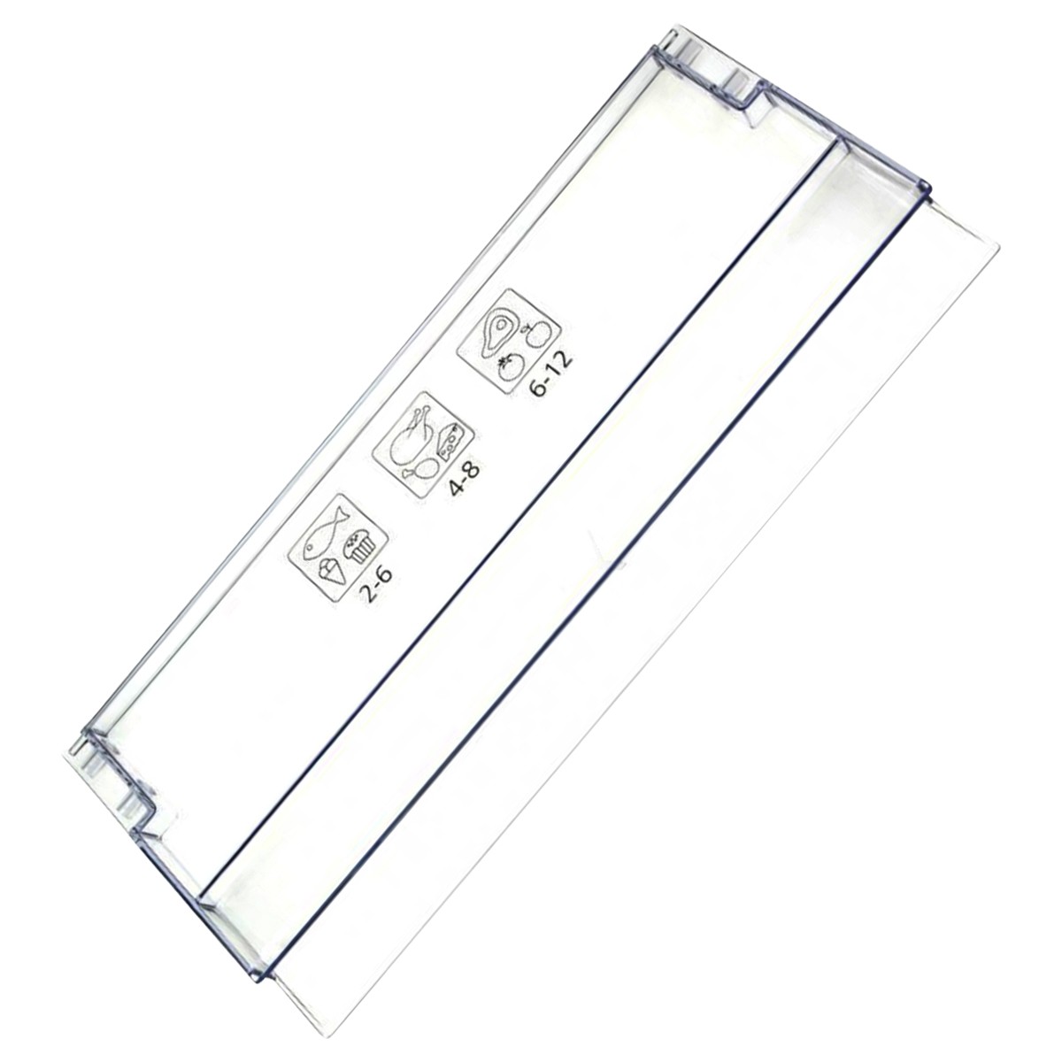 Beko - Ersatzteil - Gefrierfachklappe (Durchsichtig) 8053190725279