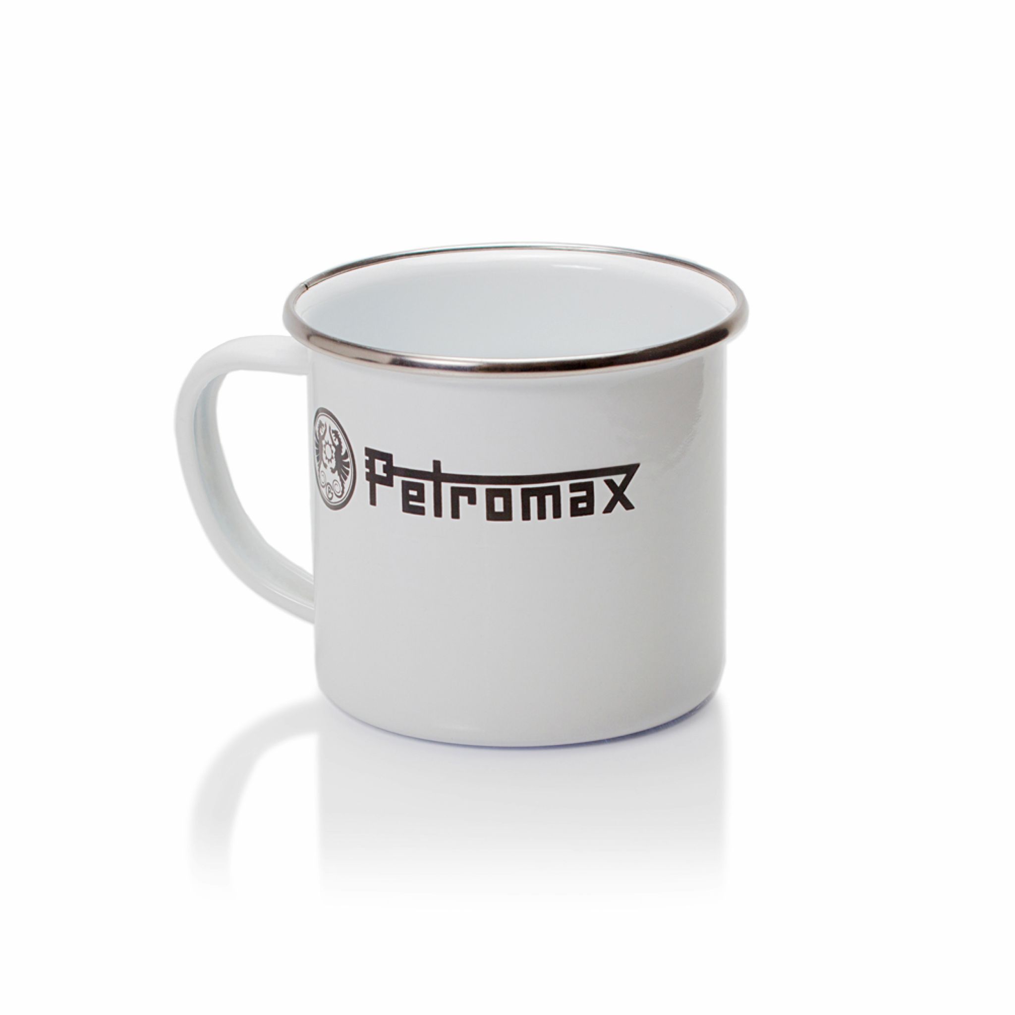 Petromax Weiß - Emaille Becher 300 Ml - Emaillierter Kaffeebecher Perfekt Für Camping & Outdoor
