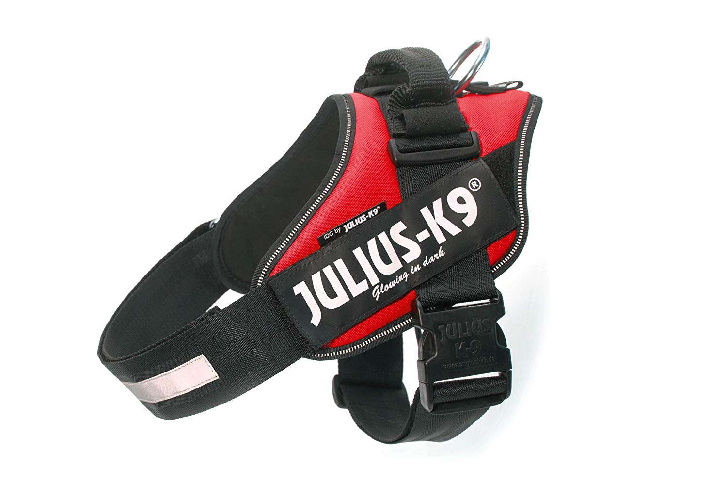JULIUS-K9 IDC® Power Harness - Red - Size XL: Chest circumference 71 - 96 cm