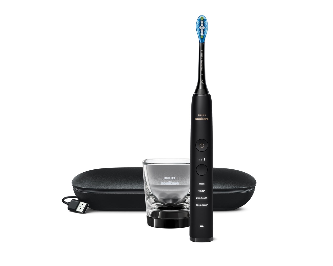 Philips Sonicare DiamondClean 9000 Elektrische Zahnbürste (Farbe: Schwarz) 1 St - Bild 7