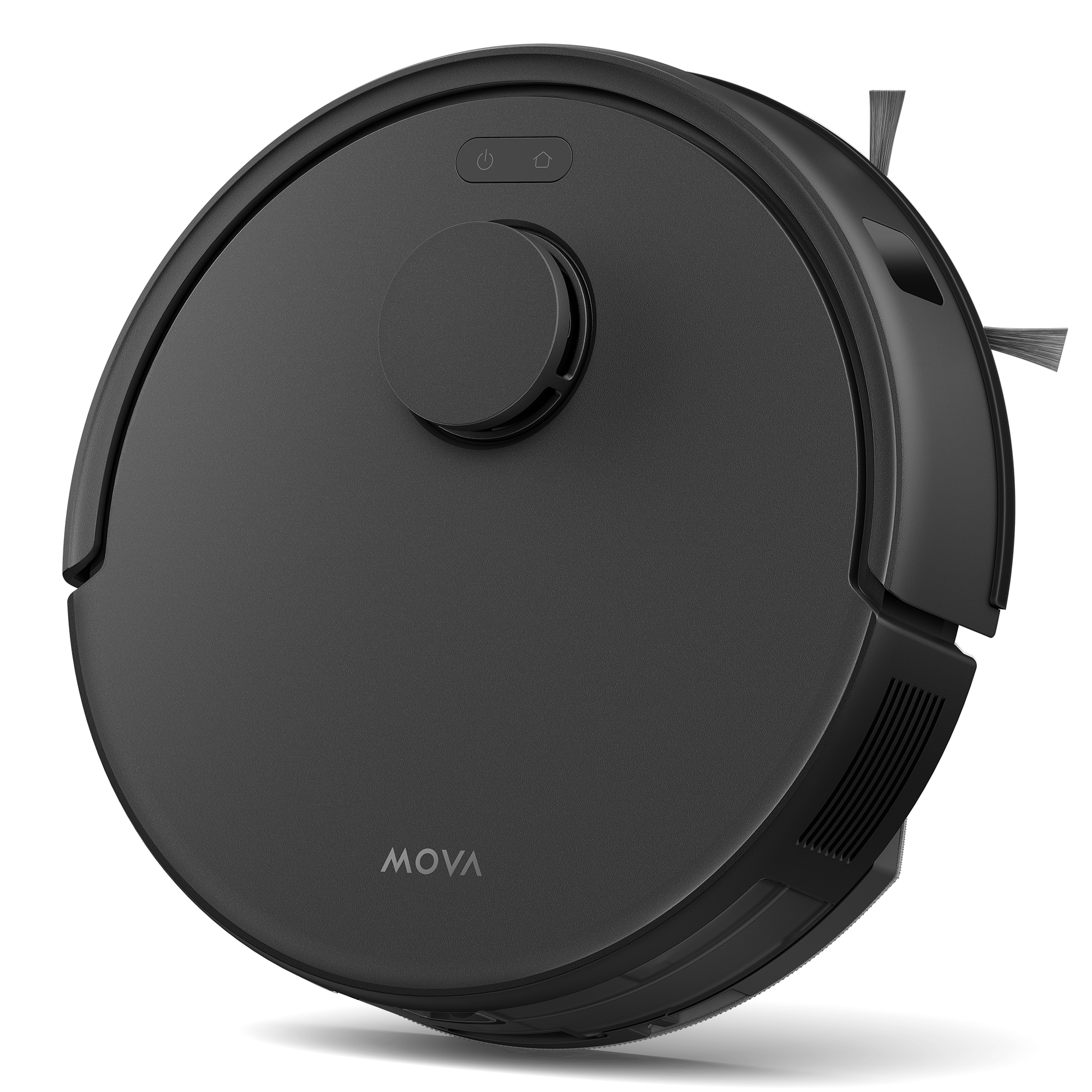 Mova Schwarz - E20 Saugroboter Mit 5000 Pa, Kompakt Und Mit Wischfunktion