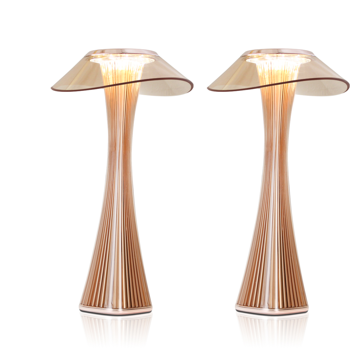 Led Lampe De Chevet Touch Dimmable Avec Batterie - 2x Lampe De Table