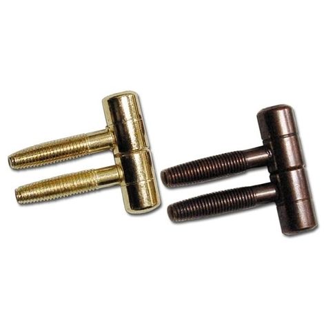 Cerniera Per Porta Anuba Maschio femmina Bronzata Misura 14 Mm 4pz