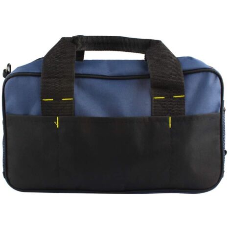 Sac à outils à ouverture large en polyester 600D imperméable, charge 20 kg, bandoulière réglable