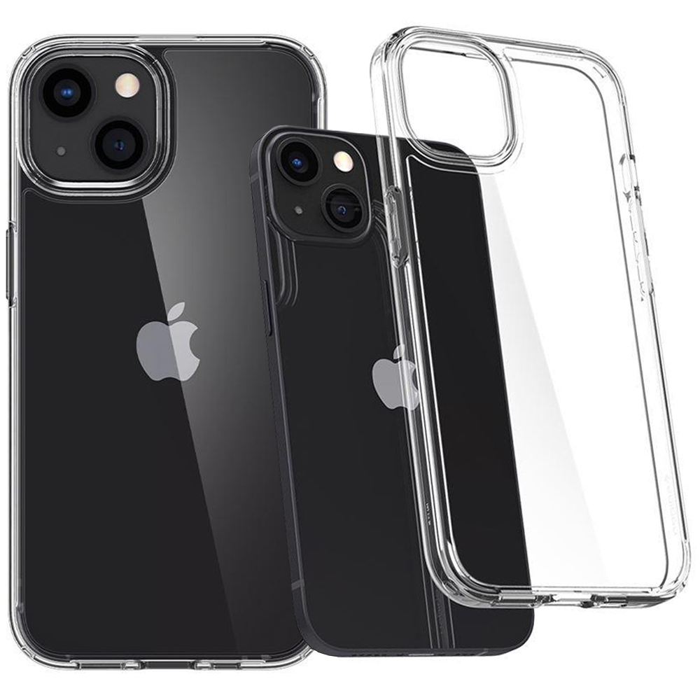 Transparent Spigen Ultra Hybrid Iphone 13 Kristallklar - Bild 5