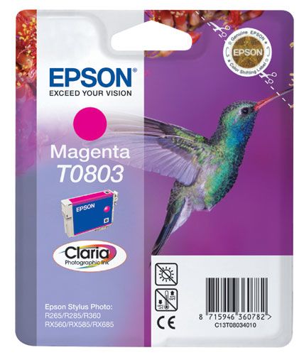 Epson , Druckerpatrone, T0803 Claria Photographic (M) - Bild 4