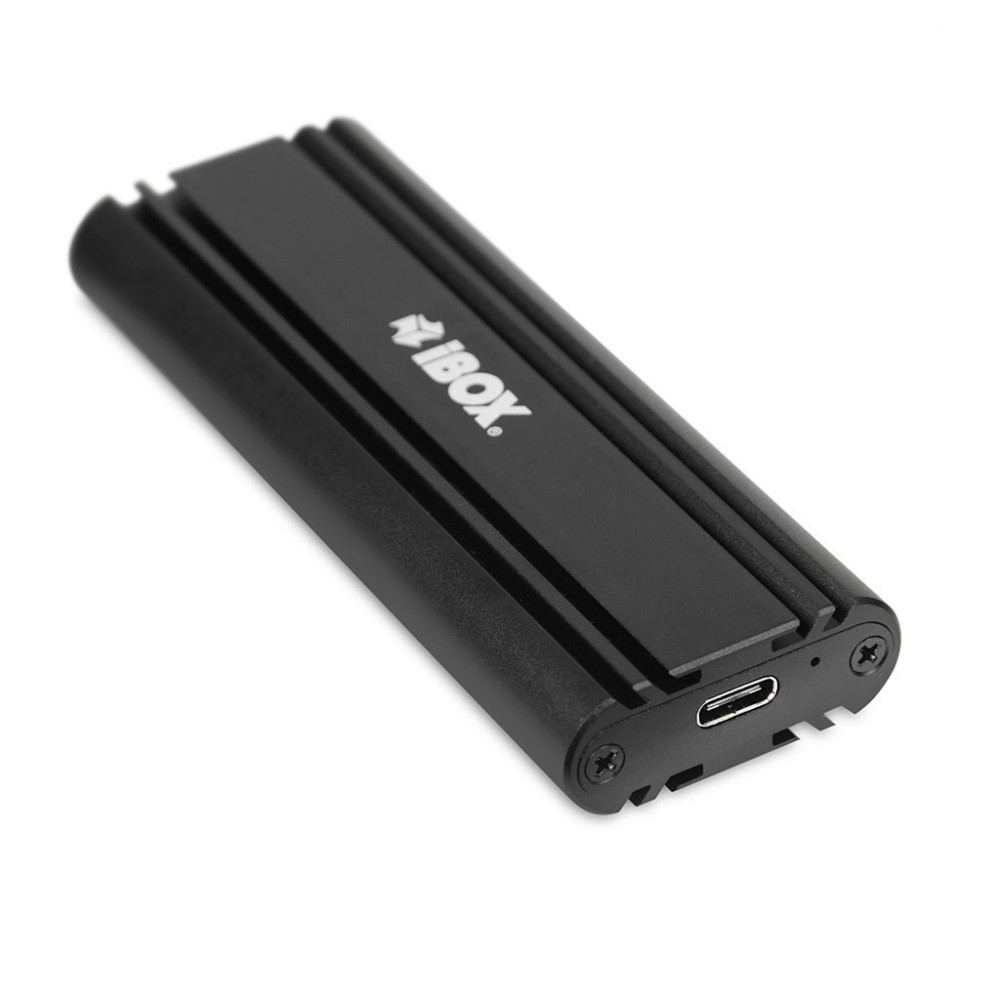 iBox HD-07 SSD FESTPLATTENGEHÄUSE M.2 NVME (M.2), Festplattengehäuse, Schwarz - Bild 5