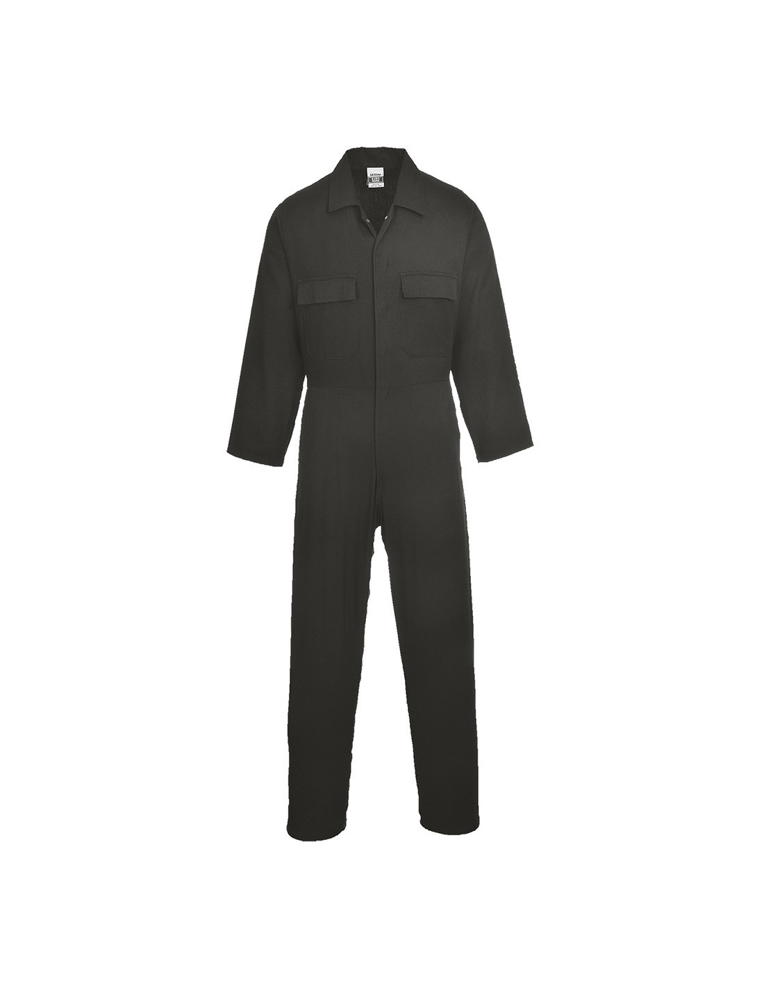 Portwest Schwarz Combinaison Coton Euro Work Couleur : Noir Taille L - Bild 3