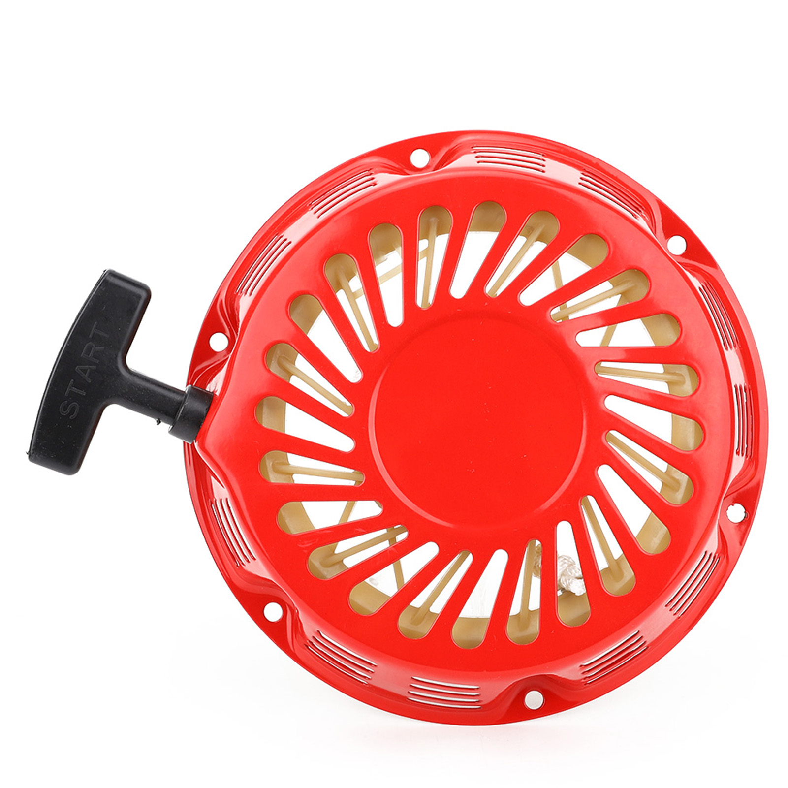 Lanceur à rappel manuel 6,5 kW en métal Ø 21,5 cm, compatible moteurs GX340, GX390 et GX610, 1 pièce