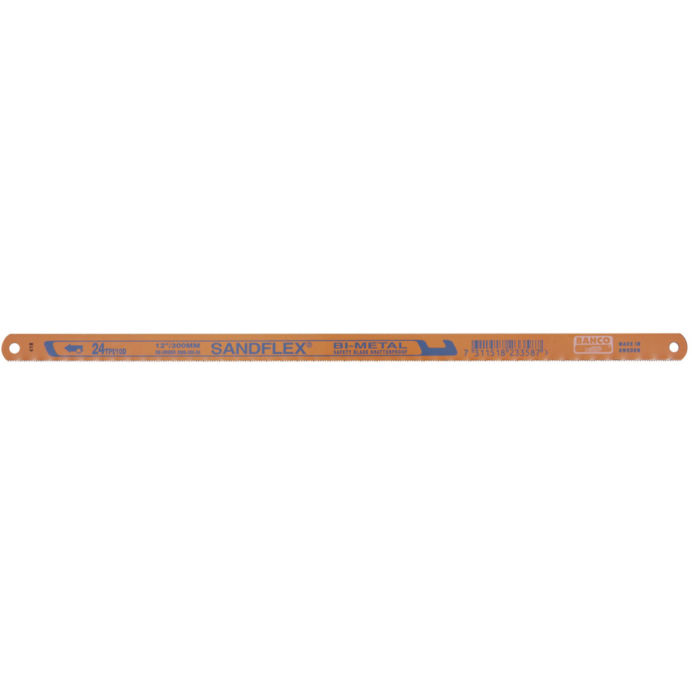 Bahco Orange Metall-Handsägeblätter 3906-300-3P