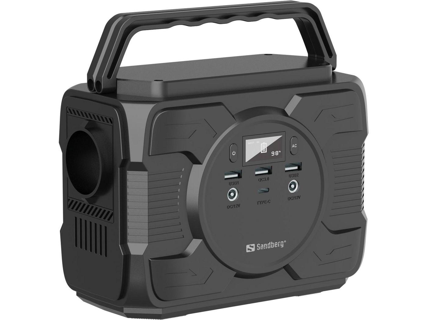 Sandberg Schwarz Power Station, Power Station (177.60 Wh, 1.86 Kg) - Bild 8