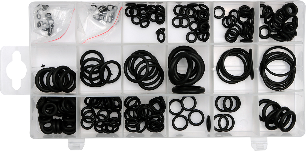 O-Ring Sortiment 225-teilig Dichtring Gummiring 3-22 mm Set Dichtung - Image 5