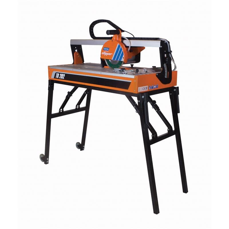 Norton Schwarz - Clipper Fliesenschneidmaschine Tr202 Inklusive Diamantscheibe