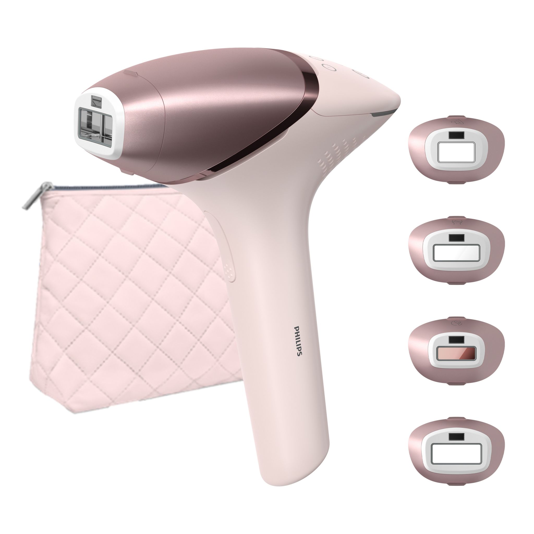 Philips BRI977/00 Leichter Haarentferner Lichtimpulstechnologie (IPL) Rosa-Goldfarben