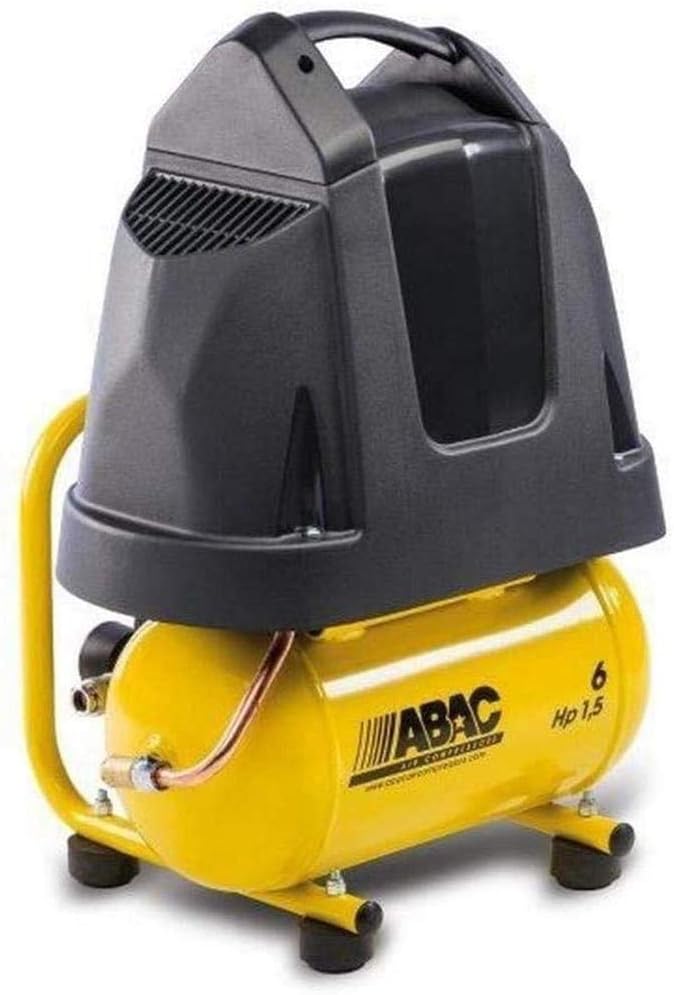 Abac - Compressore Coassiale A Pistone Oiless Base Line 6 Lt ABAC