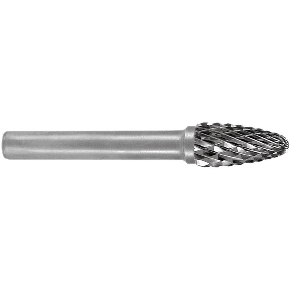 Frässtift RBF D.6mm Kopf-L.18mm Schaft-D.6mm HM Blank Verz.KVZ 4 RUKO