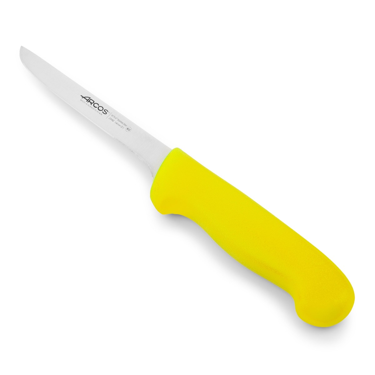 Arcos Gelb Ausbeinmesser Farbe - Prof 294000 In Edelstahl Nitrum Und Mango Ergonomische E Polypropylenklinge Und 14 Cm Klinge, Schaukasten - Bild 2