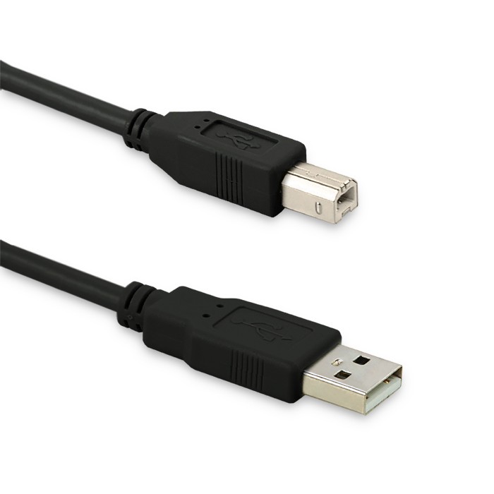 Qoltec 50394 USB Kabel USB 2.0 USB A USB B (0.50 m, USB 2.0), USB Kabel - Bild 4