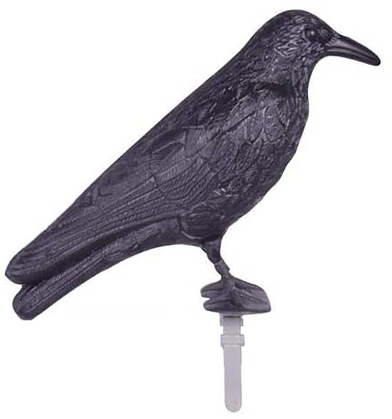 Esschert Design Schwarz Vogelschreck Krähe 22,2 Cm - Pe